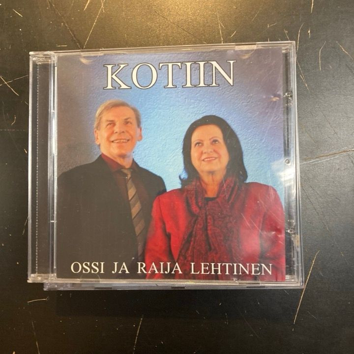 Ossi ja Raija Lehtinen - Kotiin CD (VG+/VG+) -gospel-